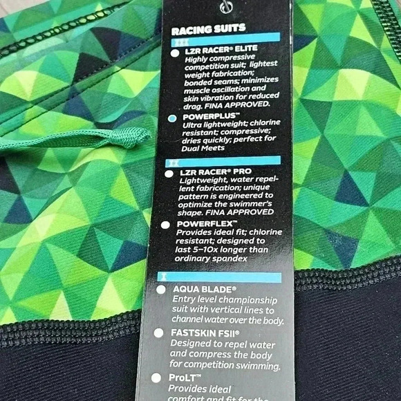 Speedo Men’s Performance Race III Tech PowerPlus Swimwear Jammer Sz 38 NWT Rare - Picture 5 of 6